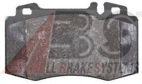 Колодка гальм. MB C CL CLK ML S SL передн. (вир-во ABS) A.B.S. 37149 на MERCEDES-BENZ C-CLASS седан (W202)