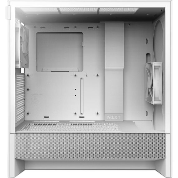 Корпус NZXT H5 Flow Compact All White (CC-H52FW-01) | Зображення 4