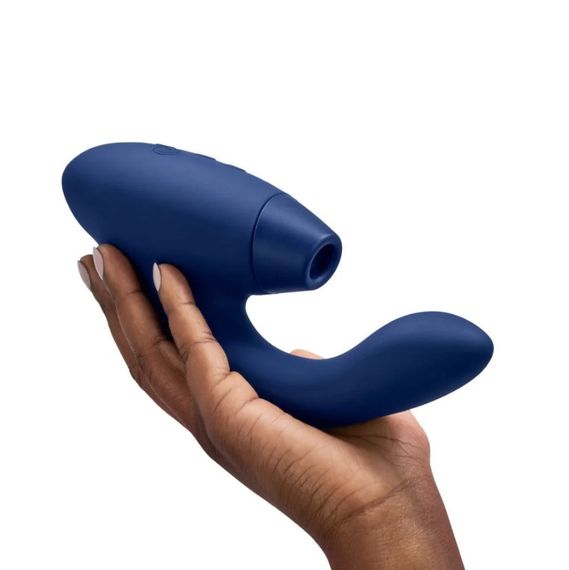 Інноваційний безконтактний вібратор-стимулятор Womanizer Duo 2 Blueberry Sex Aura