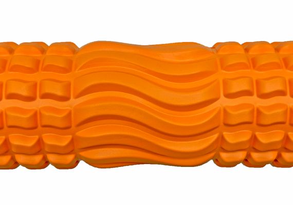 Масажний ролик EasyFit Wavyspines 33 см Помаранчевий (EF-2060-Or) | Зображення 2