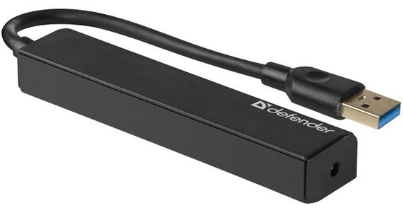 USB-хаб Defender Quadro Express USB3.0 (83204) | Зображення 1