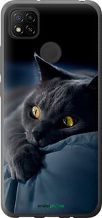 Чохол на Xiaomi Redmi 9C Димчастий кіт "825u-2035-2448"