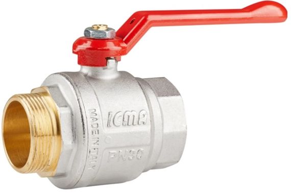 Кран кульовий Icma 1" 1/2 прямий №352 (87352AH11)