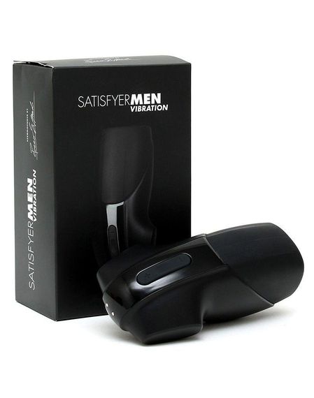 Мастурбатор Satisfyer Men Vibration имитатор минета с вибрацией, стимуляция головки | Зображення 8