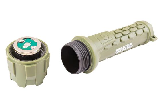 Фонарь ручной Mastertool - 1LED x 1 Вт водонепроницаемый | Зображення 3