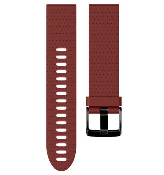 Силіконовий ремінець Primo для годинника Garmin Fenix 5S / 5S Plus / 6S / 6S Pro / 7S / 7S Pro - Red | Зображення 2