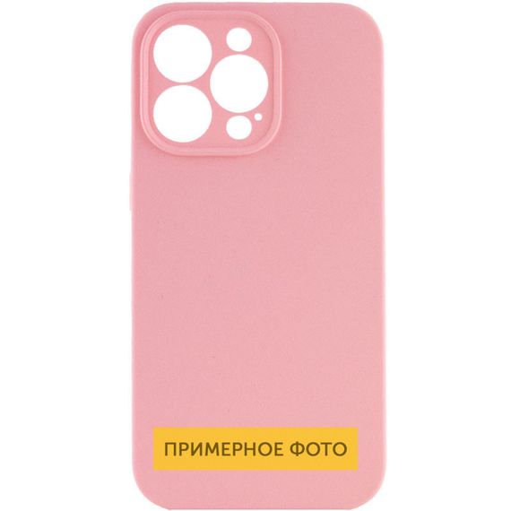 Чохол Silicone Case Full Camera Protective (AA) NO LOGO для Apple iPhone 16 Plus (6.7") Рожевий / Light pink
