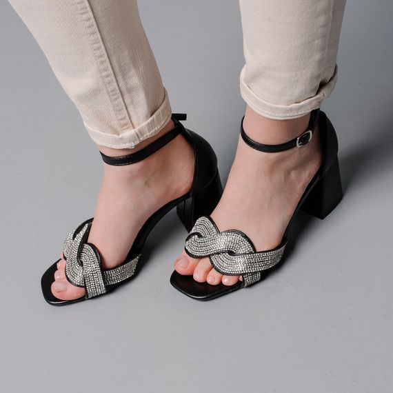 Женские босоножки Fashion Mira 3985 41 размер 26 см Черный | Зображення 1