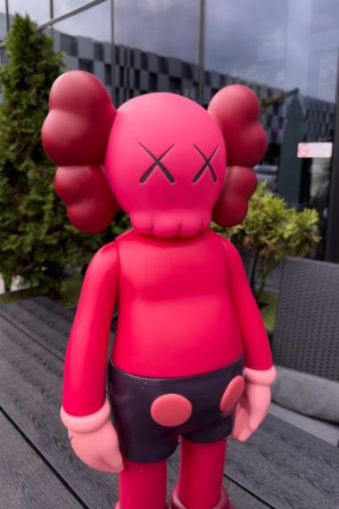 Статуетка Kaws Dissected Companion Blush  колекційна фігурка для інтер'єру 70 см червоний kw016 | Зображення 2