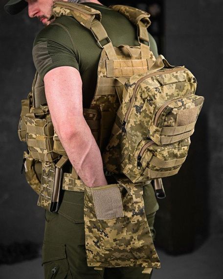 Плитоноска + РПС ATACK TIMUCHIN    пиксель ДЛ7139 | Зображення 9