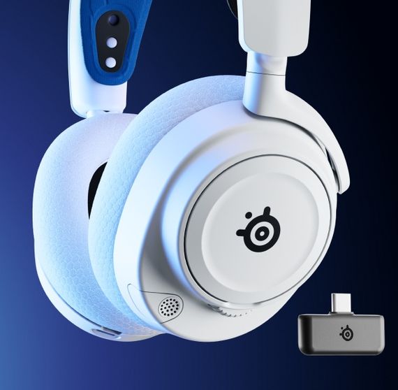 Ігрова гарнітура SteelSeries Arctis Nova 7P Wireless White PC/PS/SW/MAC/MOB