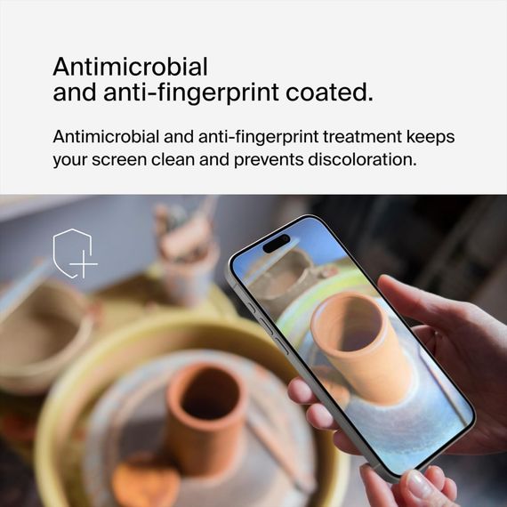 Скло захисне Belkin iPhone 15 Pro Max TemperedGlass (OVA138ZZ) | Зображення 5