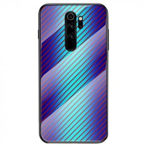 TPU+Glass чохол Twist для Xiaomi Redmi Note 8 Pro, синій