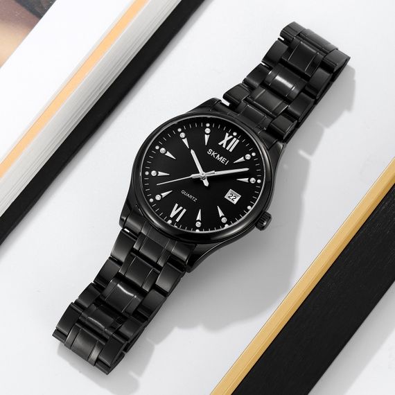 Чоловічий годинник Skmei 2158BKBK All Black | Зображення 3