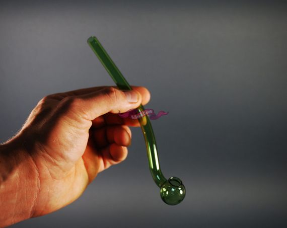 Стеклянная трубка Oil Sherlock Color Черный | Зображення 5