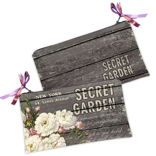 Косметичка жіноча Secret Garden белые 20х12 см (K_14S068)