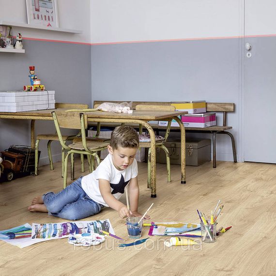 Вінілова плитка Quick-Step Livyn Pulse Click PUCL40087 Дуб осінь світлий натуральний | Зображення 1