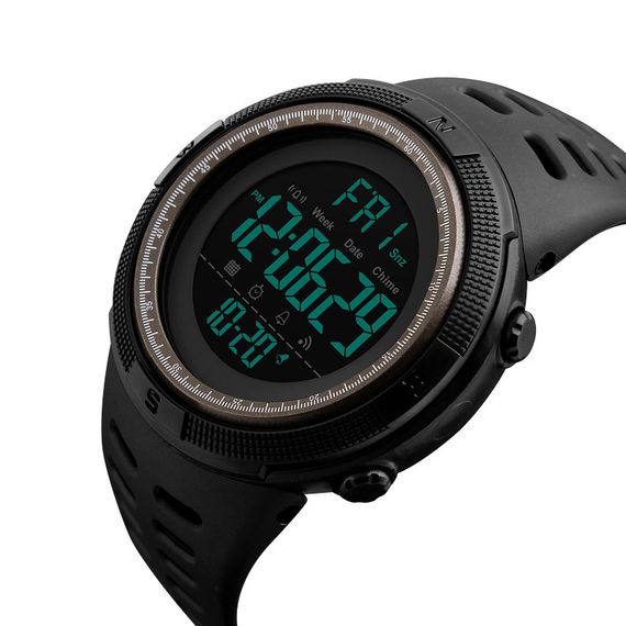 Чоловічий годинник Skmei 1251BN Black-brown | Зображення 1