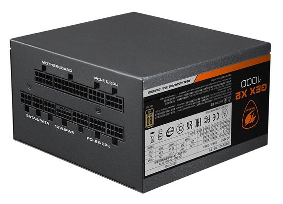 Блок живлення Cougar GEX X2 1000, 1000 Вт, 80 Plus Gold, модульний | Зображення 3