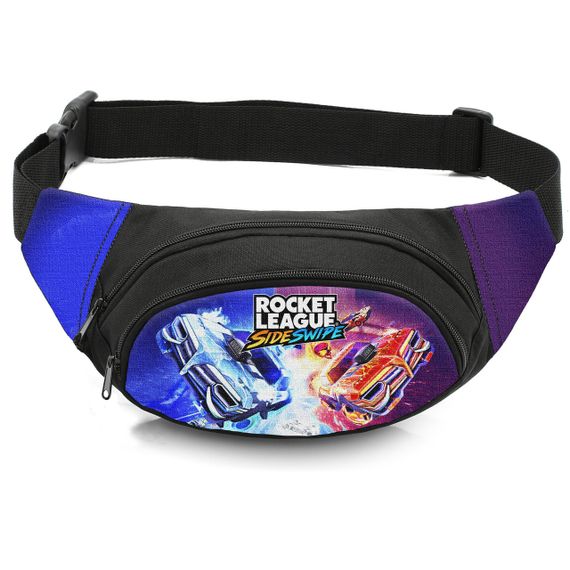 Сумка-бананка дитяча з принтом Rocket League поясна сумка для хлопчика (4709)