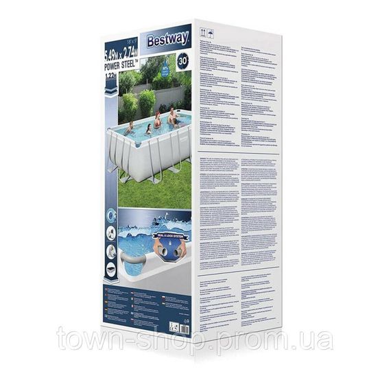 Бассейн каркасный  Bestway 56466K (549-274-122), 14812 л | Зображення 7