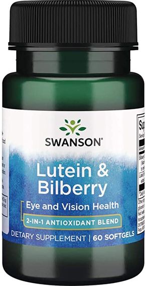Lutein &amp; Bilberry 60 Sgels