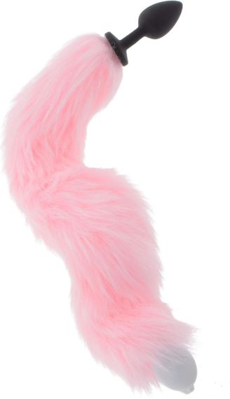 Анальна пробка з хвостом та підсвічуванням Taboom Unicorn Tail & Buttplug LED sexstyle | Зображення 1