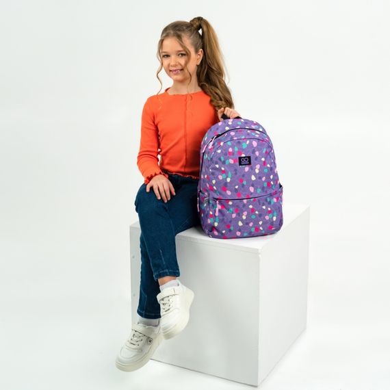 Рюкзак школьный GoPack Education Teens GO25-188M-2 15 л фиолетовый | Зображення 9