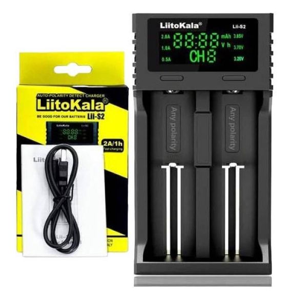 Универсальное зарядное устройство LiitoKala Lii S2 Li-ion, LiFePO4