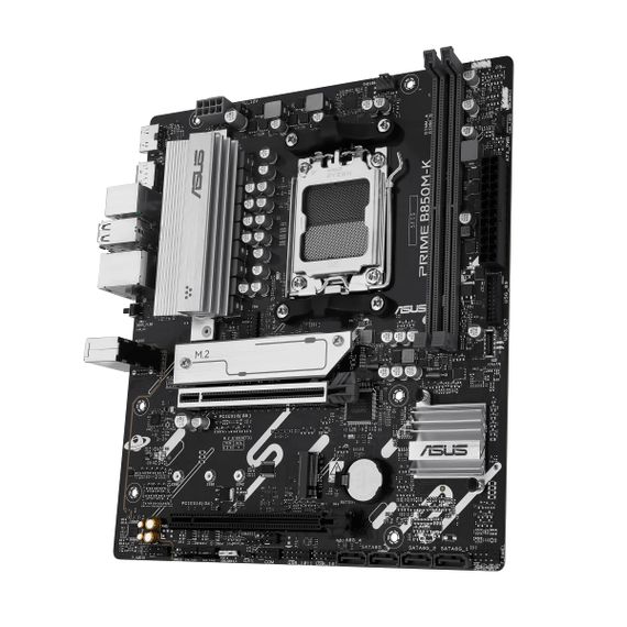 Материнcька плата ASUS PRIME B850M-K sAM5 B850 4xDDR5 M.2 HDMI DP mATX 90MB1LV0-M0EAY0 | Зображення 4