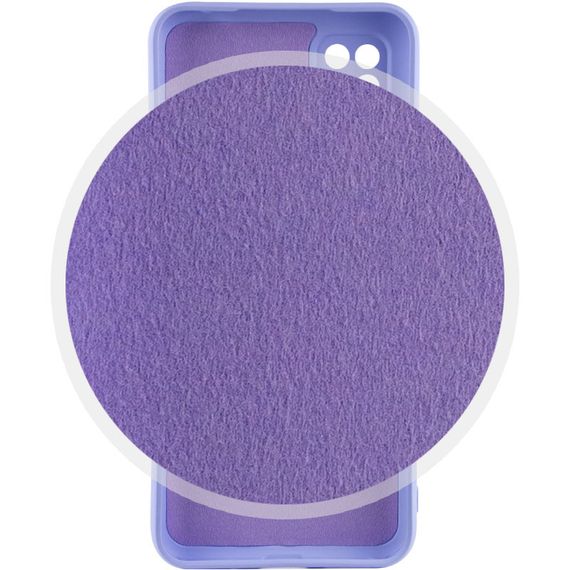 Чехол Silicone Cover Lakshmi Full Camera (A) для Xiaomi Poco C40 Сиреневый / Dasheen | Зображення 2