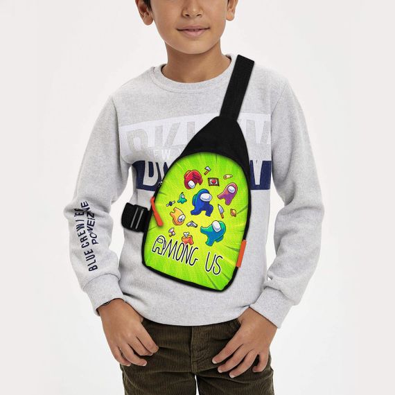 Сумка через плечо детская Among Us 29х17 см сумка слинг для мальчика (02027)
