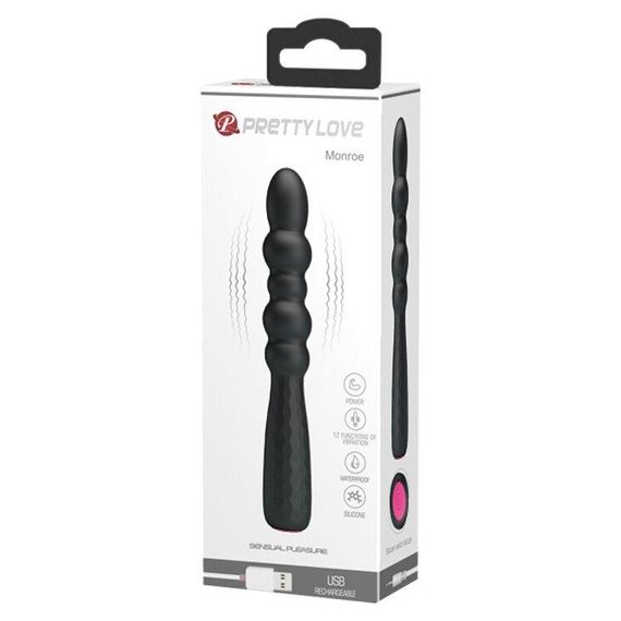Гнучкий вібростимулятор PRETTY LOVE-MONROE, BI - 014758-1 Sex Aura | Зображення 9