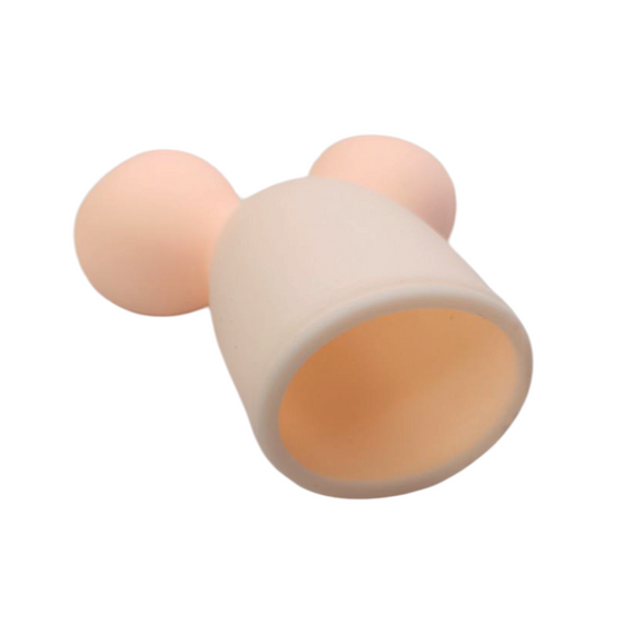 Насадка на вібратор "MICKEY", пудровий колір sexstyle | Зображення 2