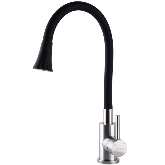 Змішувач для кухні Globus Lux ALPEN SBT1-203SA-B01