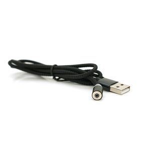 Магнитный кабель PiPo USB 2.0.1m,2А,тканевая оплетка,бронированный,Black,OEM