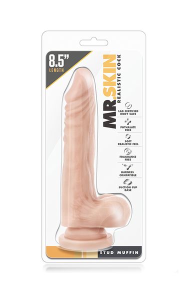 Фалоімітатор Mr. SKIN REALISTIC COCK STUD MUFFIN | Зображення 1