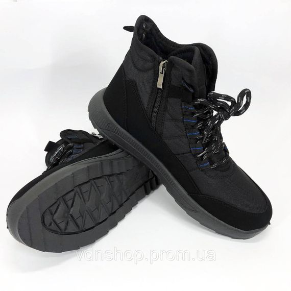 Якісні зимові термо кросівки 41р 26, 5см, Термо кросівки осінь-зима, Зручне робоче взуття для чоловіків KW-41 | Зображення 5