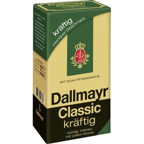 Кава мелена німецька Dallmayr Kraftig Classic, 500 г, купаж арабіки та робусти