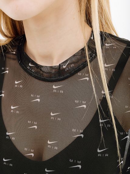 Футболка Nike W NSW AIR AOP MESH SS CROP TOP | Зображення 1