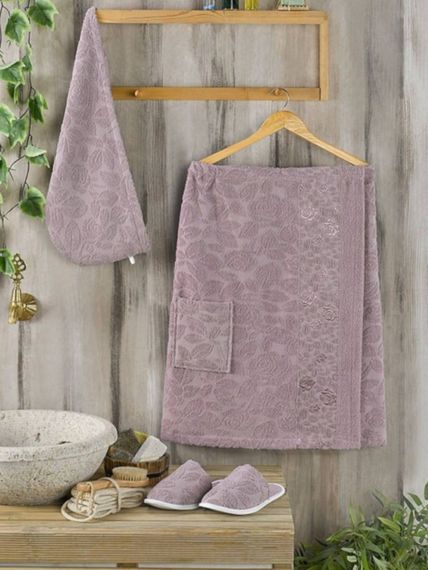 Набор для сауны женский Philipus krem набор 3шт