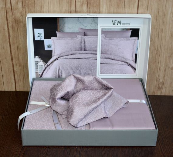 Постельное белье First Choice Cotton Satin 200 х 220 см Neva Lavender | Зображення 5
