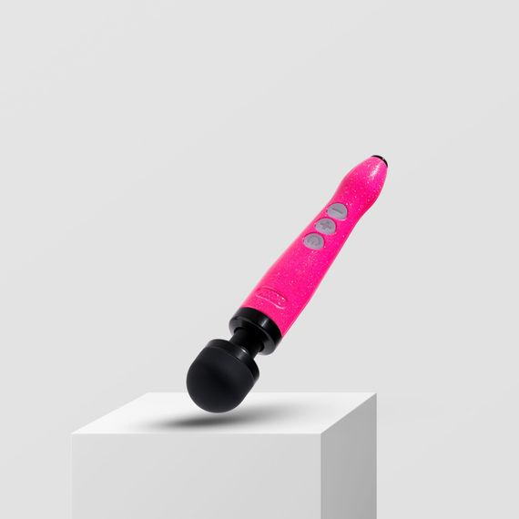 Вібромасажер DOXY Die Cast 3R Hot Pink, дуже потужний, перезаряджуваний, металевий корпус | Зображення 7