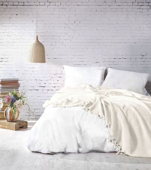 Покривало Saheser Mona 220 х 240 см. Krem