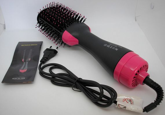 Фен One Step Up щітка стайлер гребінець для сушіння та укладання волосся One Step Hair Dryer and Styler 3 в 1