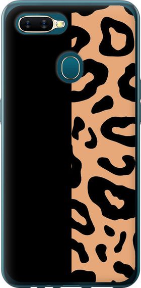 Чехол на Oppo A5S Пятна леопарда "4269u-1892-17620"