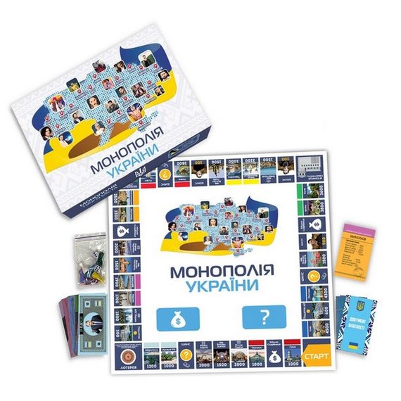 Настольная игра "Монополия Украины" PLR-0044 на украинском языке | Зображення 3