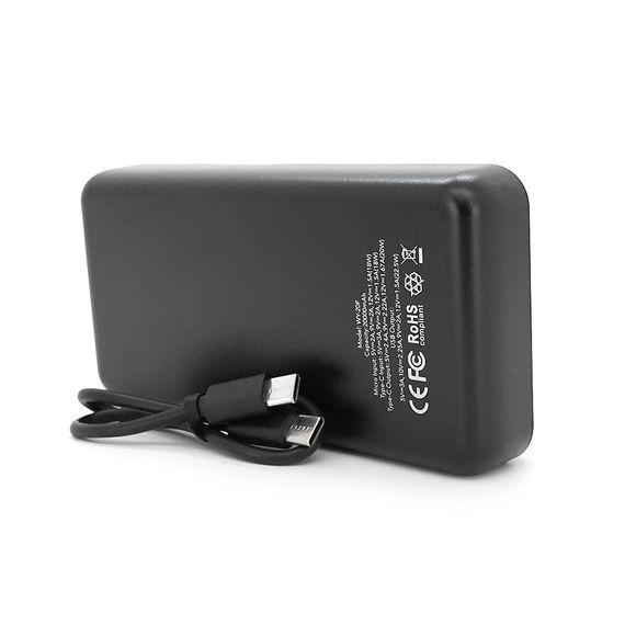 Power Bank WOYAX WY-20F 20000mAh, 22.5W, Black, 0.400kg, Box | Зображення 2