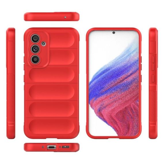 Чохол силіконовий MagCase для Samsung Galaxy A54 колір Червоний | Зображення 2
