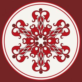 Картина за номерами "Круглий орнамент" 13043-AC 30х30 см